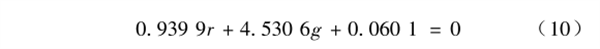 CIE1931 RGB系統(tǒng)和CIE1931 XYZ系統(tǒng)的轉(zhuǎn)換2